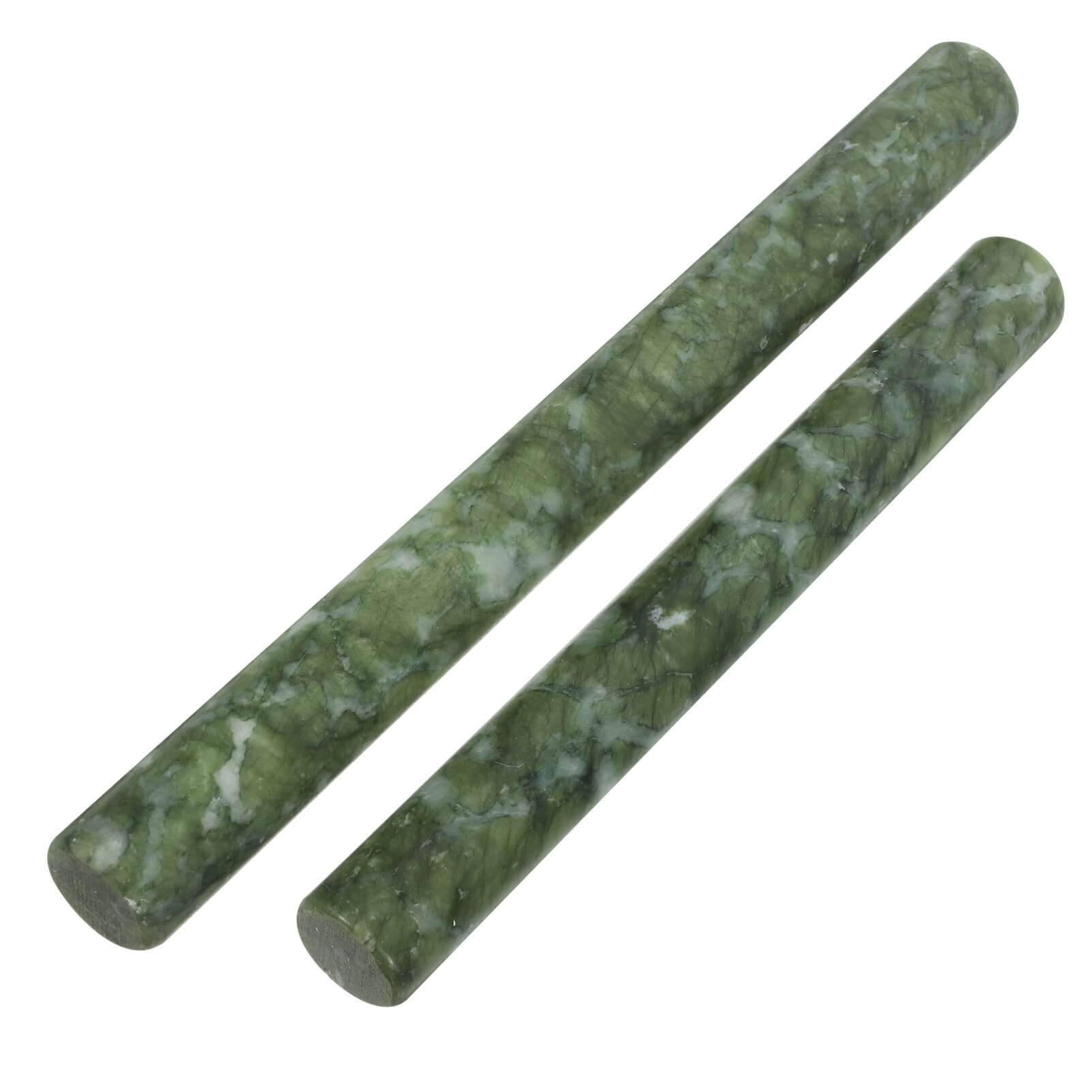 Alipis Marble Rolling Pin - Non-stick Dough Roller for Kitchen Baking
| Alipis 2pcs Natural Jade Stone Rolling Pins - D